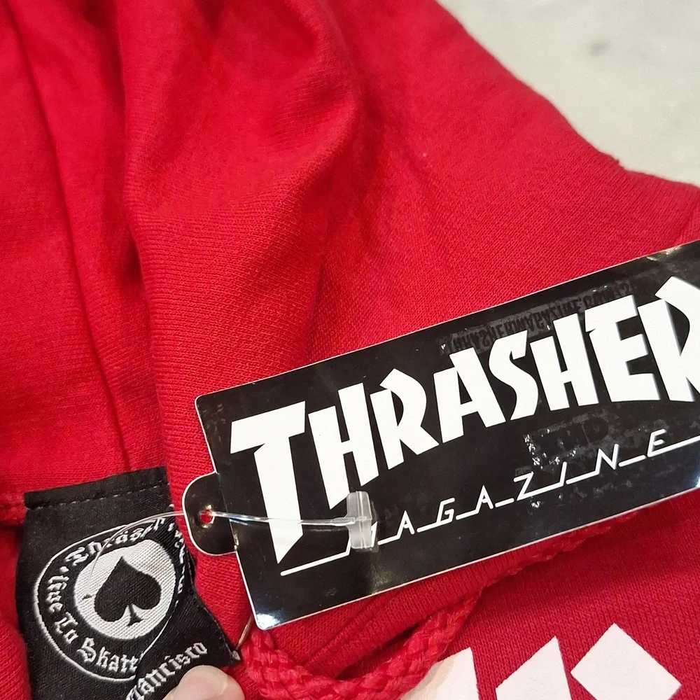 Thrasher vibrant red